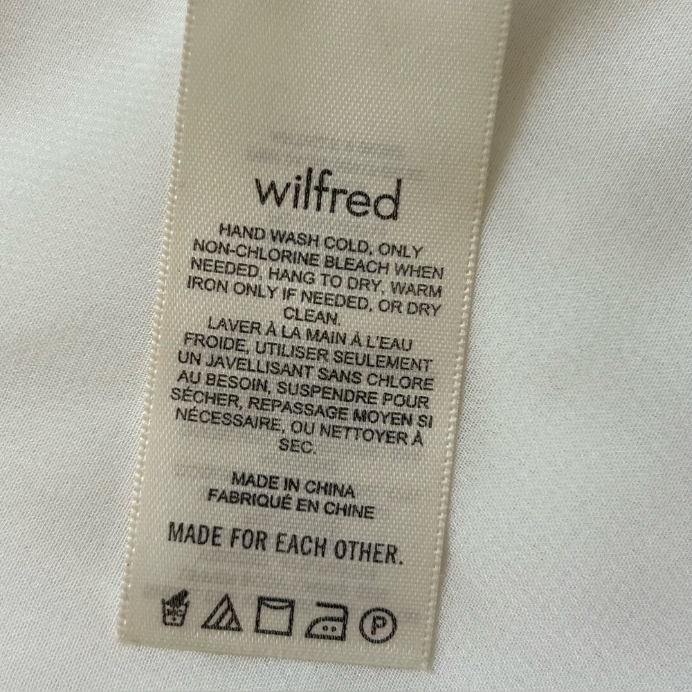 Wilfred Fable Linen Dress in matte pearl size 4 - Picture 8 of 11